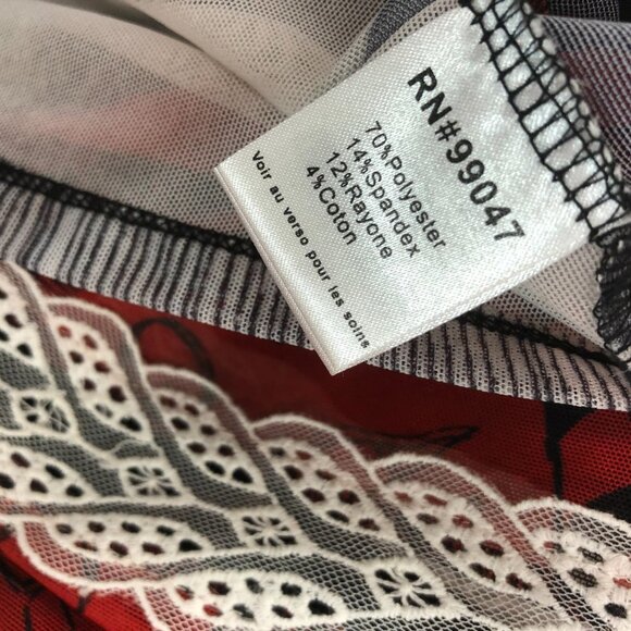 Vintage Jack & Jinger Sheer Multimodal Sheer Tank - Picture 5 of 7